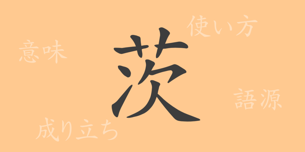茨(いばら)の漢字の成り立ち(語源)と意味、使い方、読み方、画数、部首 茨(いばら)の漢字の成り立ち(語源)と意味、使い方、読み方、画数、部首